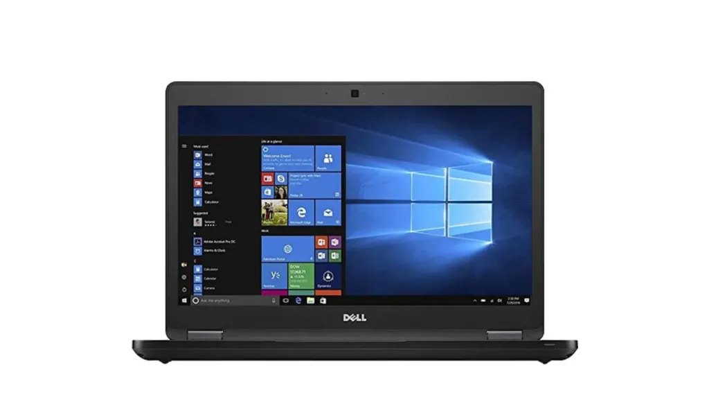 Dell 5480 - CPU: i5 6th Gen | RAM: 8 GB | SSD: 256 GB | Screen: 14 inch